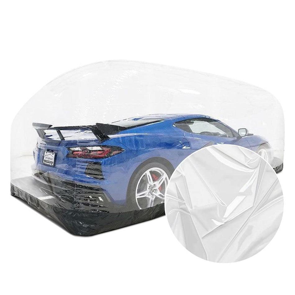 CarCapsule - 16' Signature Series Indoor CarCapsule w/Road Emblazoned Floor Includes Intellicharger (CS16F)
