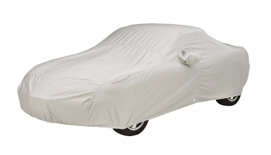 Covercraft Custom Fit Car Cover for Volkswagen Beetle - Sunbrella Series Fabric, Cadet Gray
