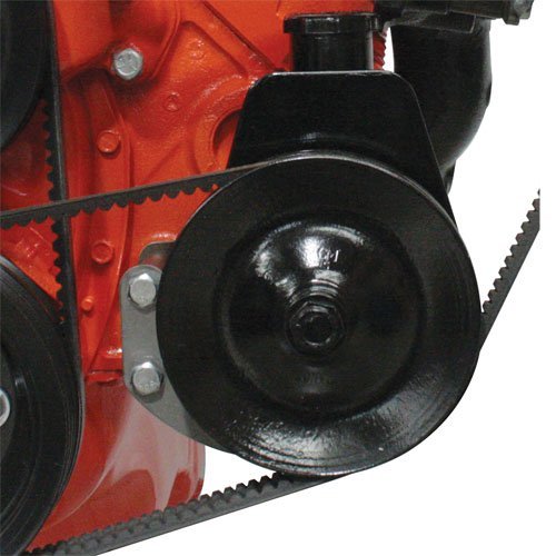 Vintage Air 15815-VCB Steel-eez Low-Mount Power Steering Bracket Fits Chevy Big