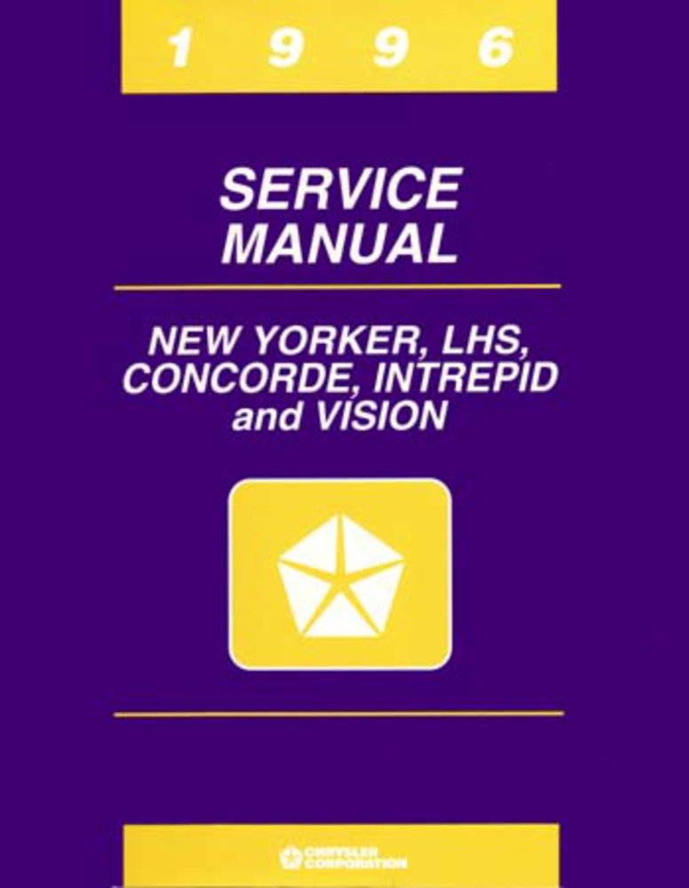 bishko automotive literature 1996 Lhs Concorde New Yorker Intrepid Shop Service Repair Manual Book Engine OEM