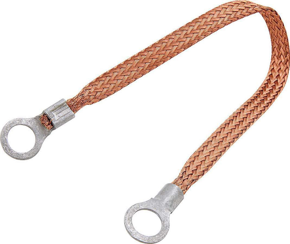 Allstar Performance ALL76330-24 24 x 0.375 in. Copper Ground Strap Ring Terminals