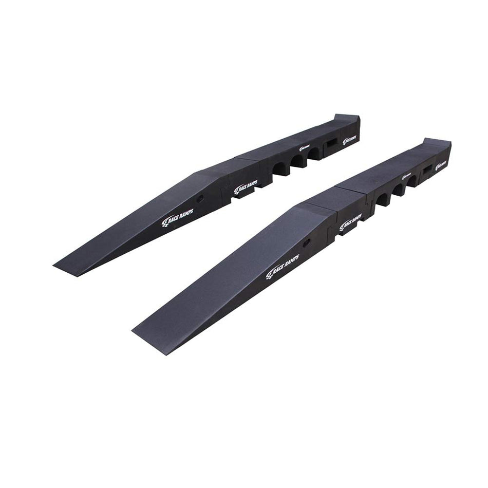 Race Ramps RR-PPS-R Portable Pit Stop Ramps (Pack of 2, with scale cutouts)