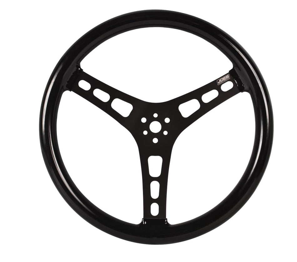 JOES RACING PRODUCTS Steering Wheel 13in Alum Dished Rubber Coated