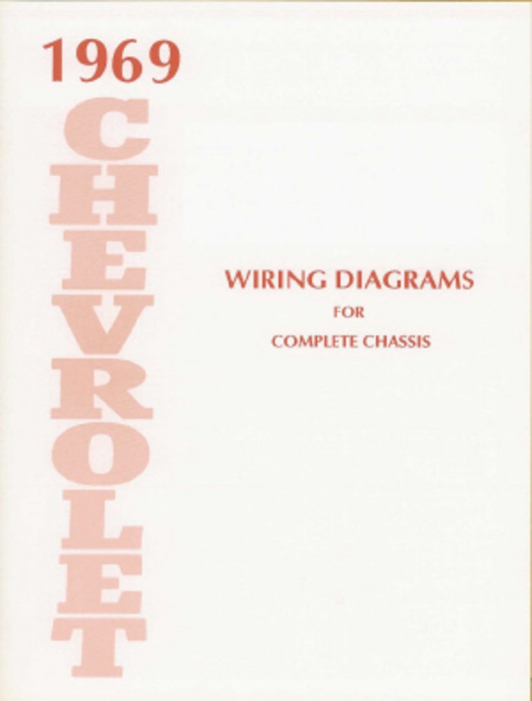 bishko automotive literature 1969 Chevrolet Belaire Caprice Impala Electrical Wiring Diagrams Schematics Book
