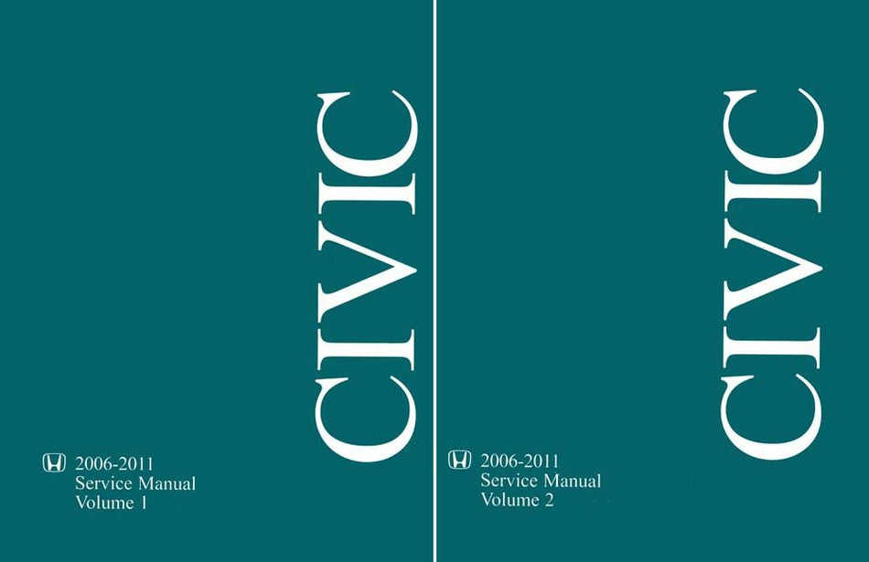 bishko automotive literature - Shop Service Repair Manual Engine Drivetrain OEM for The 2006 2008 2010 2011 Honda Civic