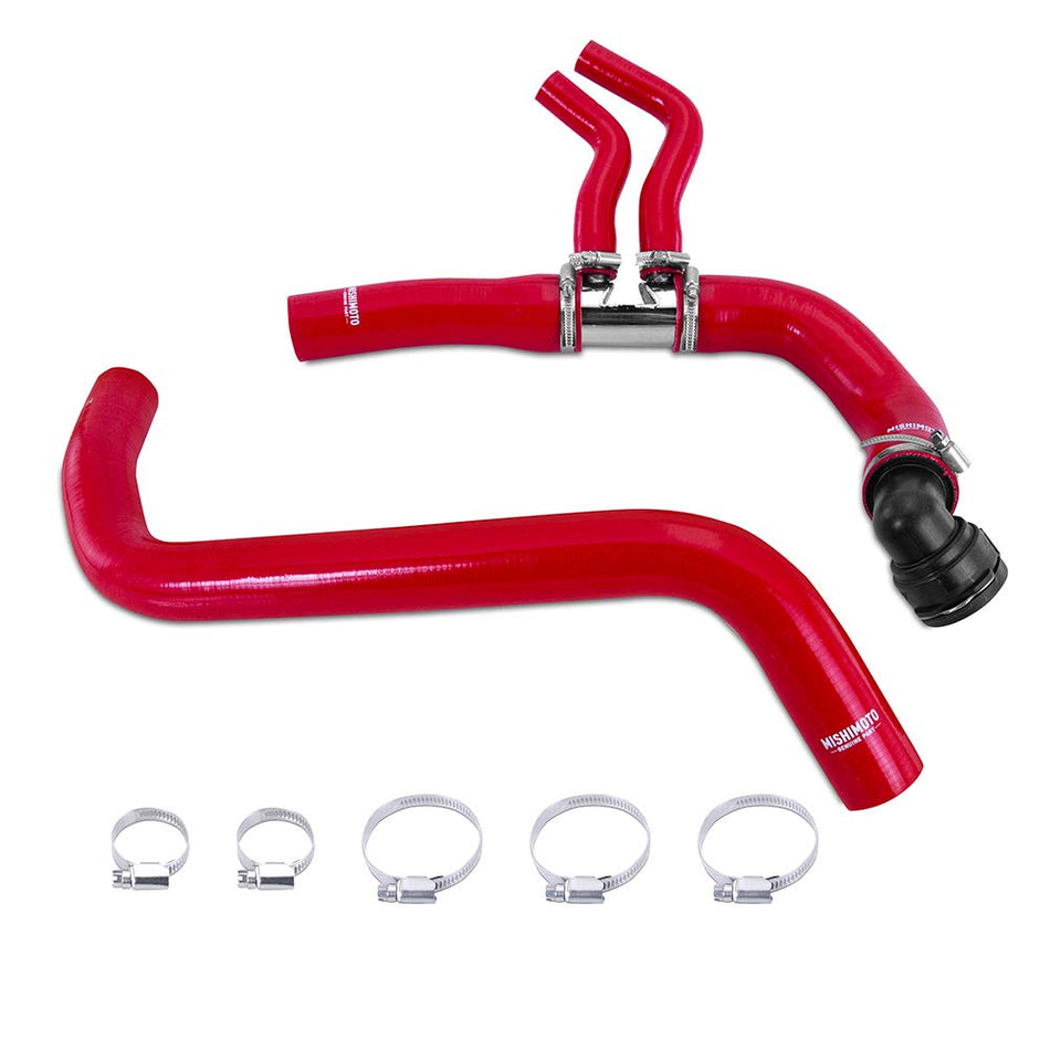 Mishimoto MMHOSE-F35T-11RD Silicone Radiator Hose Kit, Fits 2011-2014 Ford F-150 3.5L EcoBoost, Red