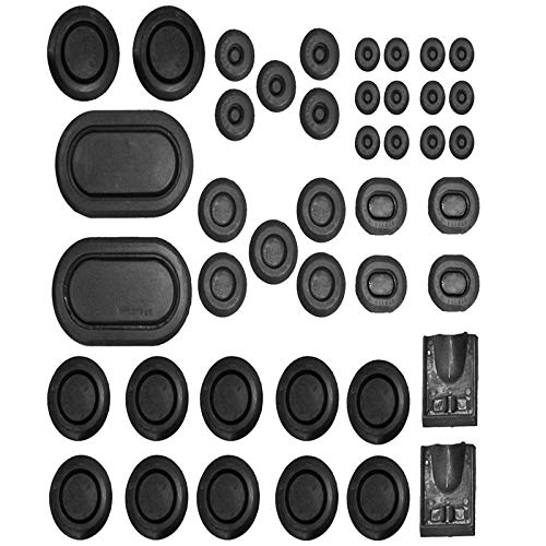 Scott Drake C9ZZ-6511135-K Rubber Grommet Kit 44 Pc
