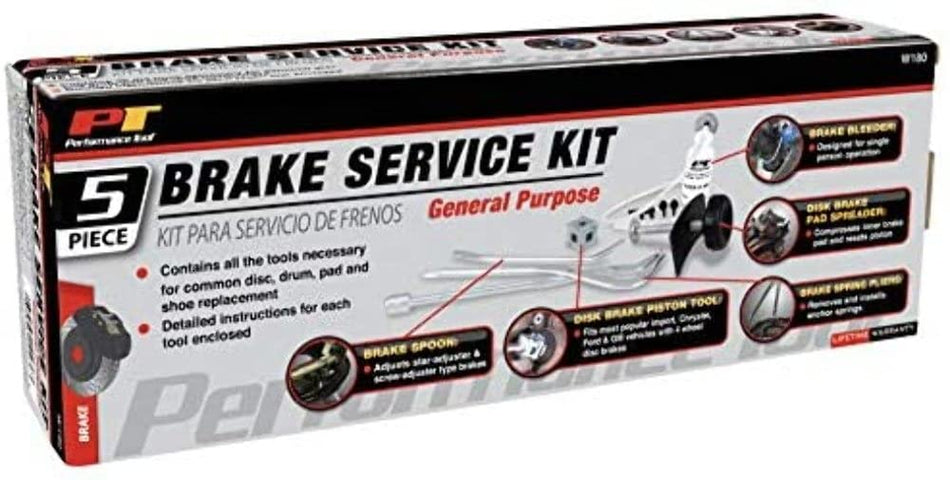 Wilmar W180 Brake Service Kit, 5 Piece