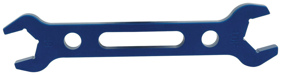 Allstar Performance ALL11130 Blue -8/-10 Fitting Double-Ended Aluminum Wrench