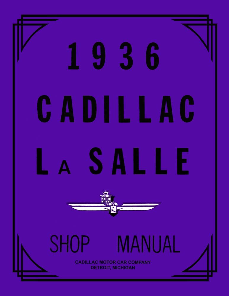 bishko automotive literature 1936 Cadillac Lasalle 60 70 75 80 90 Shop Service Repair Manual Factory OEM Book