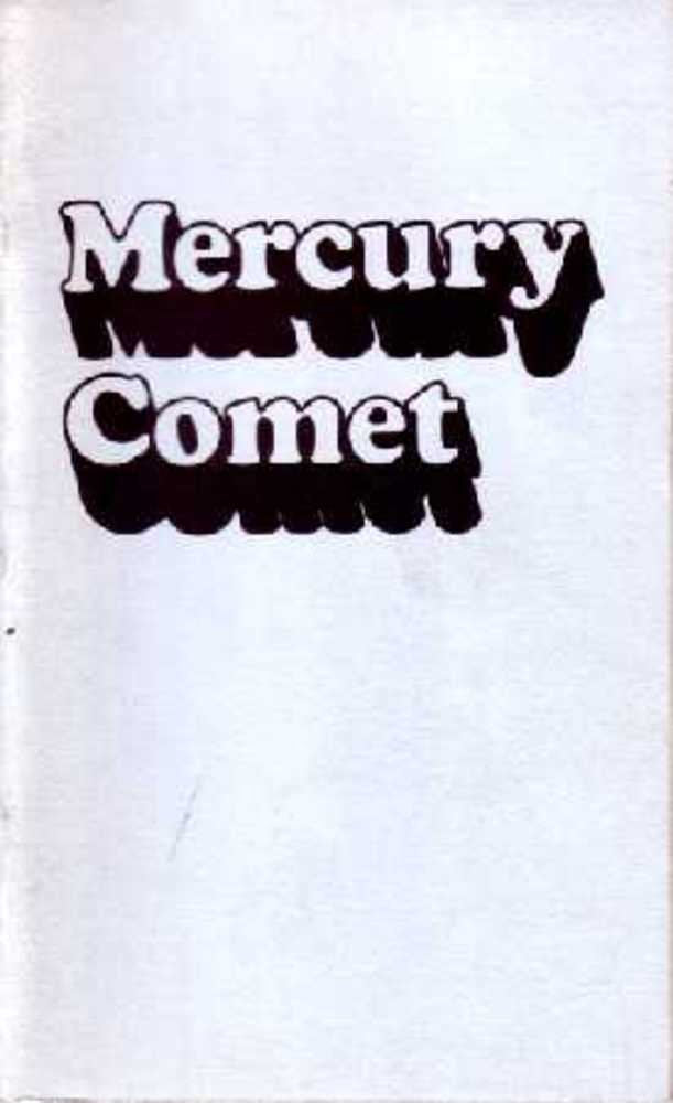 bishko automotive literature 1974 Mercury Comet Owners Manual User Guide Operator Book Fuses Fluids OEM