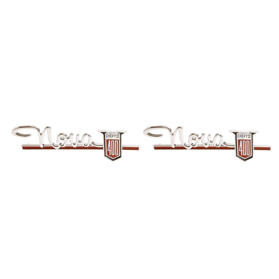 Trim Parts 3015 Rear Quarter Emblem (1962 Nova u201cNova 400u201d)