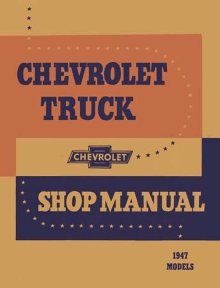 bishko automotive literature 1947 Chevy Truck Shop Service Repair Manual Book Engine Drivetrain Wiring