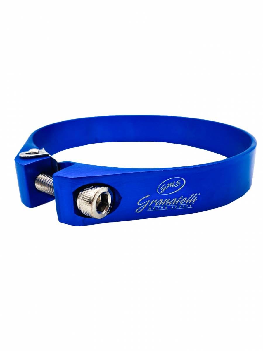 Granatelli Motor Sports 2.50 Aluminum Hose Clamps Blue
