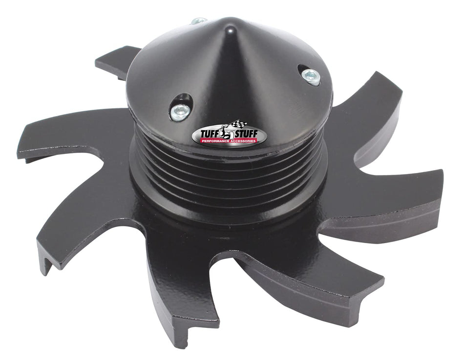 TUFF-STUFF 7666DC Alternator (billet aluminum fan & 6 groove pulley)
