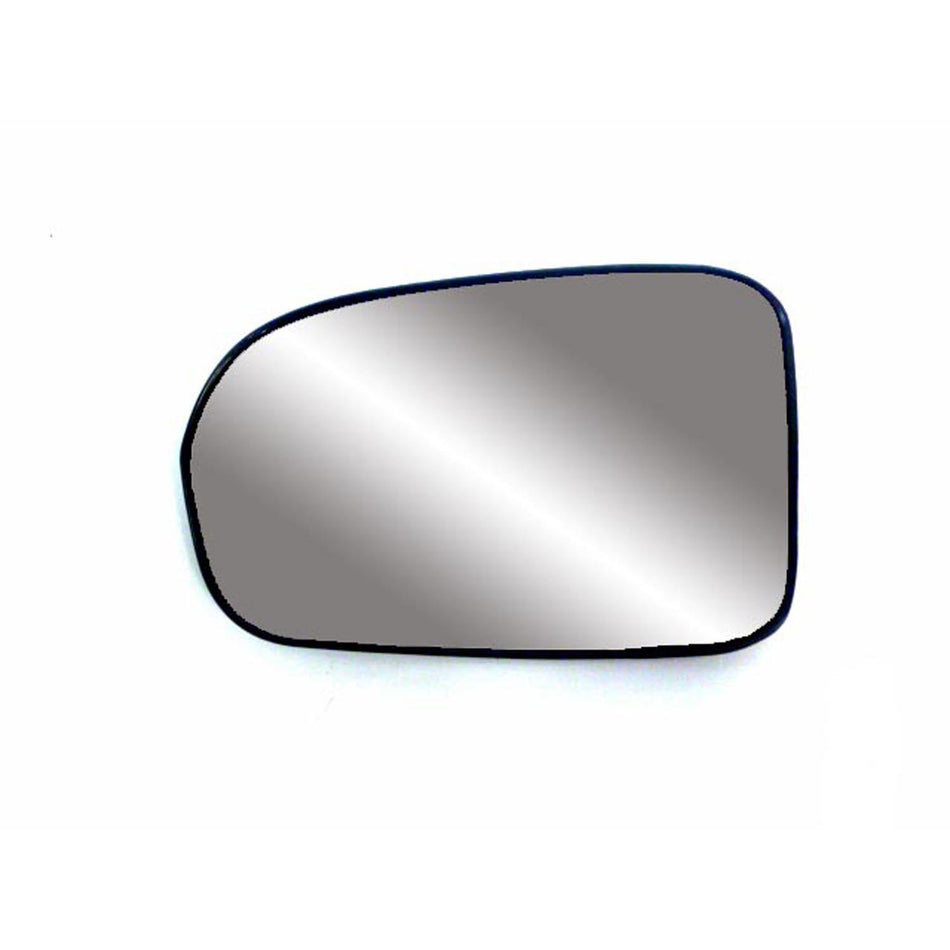 Driver Side Non-heated Mirror Glass w/backing plate, Honda Civic, will not fit hybrid model, 4 9/16 x 7 x 7 1/4