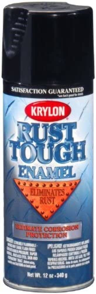 Gloss Black Rust Tough Enamel Aerosol 9202 [Set of 6]
