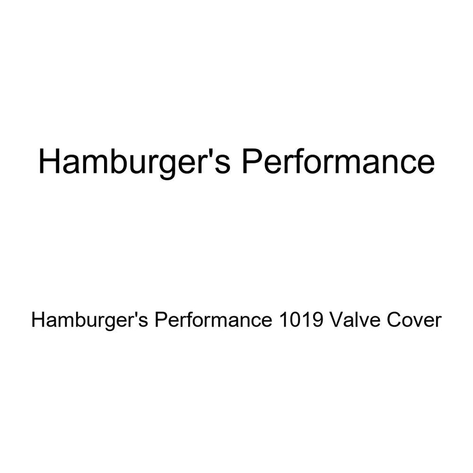 Hamburger's Performance 1019 Valve Cover