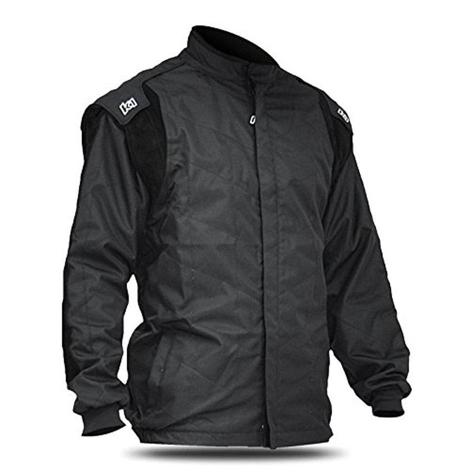 K1 Race Gear Racing Kart Jacket (Black, XX-Small)