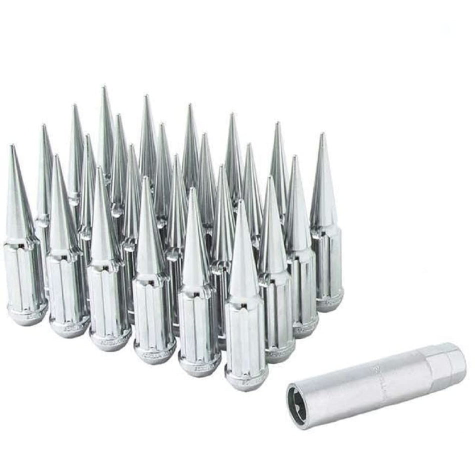 Gorilla Automotive SPK6-14200 6Lug 14X2.0 Spike Lug Install Kit Chrome