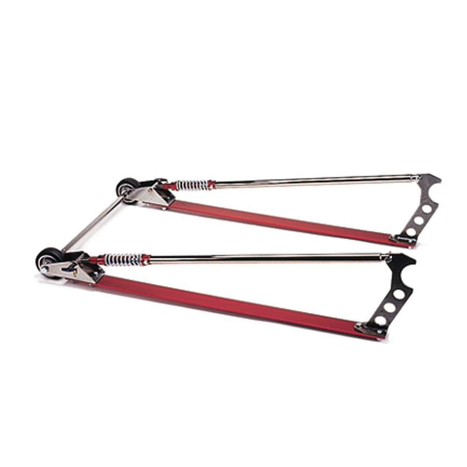 Competition Engineering C2040 Chrome/Red Wheel E-Bar