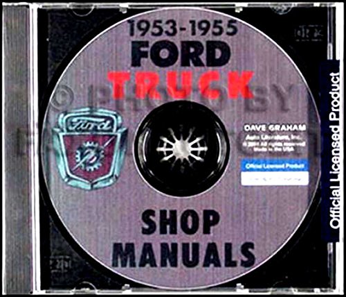 bishko automotive literature - Shop Service Repair Manual CD Engine Drivetrain Electrical OEM for The 1953 Ford Truck