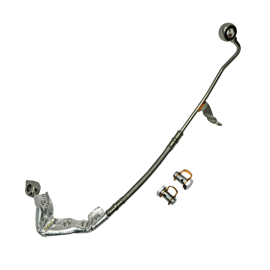 Edelmann 1053 Turbo Oil Line Kit - for 2019-2017 Nissan Sentra, 2017-11 Nissan Juke; 4-CYL. 1.6 L ENG.