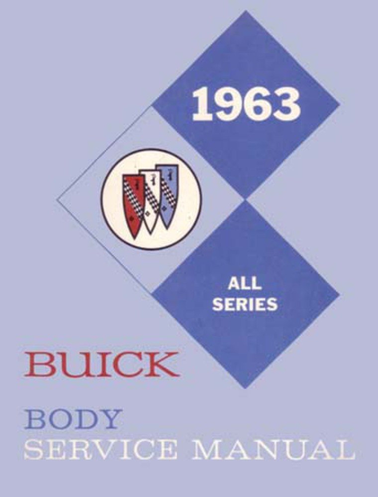 bishko automotive literature 1963 Buick Electra Invicta Lesabre Body Shop Service Repair Manual Book Engine