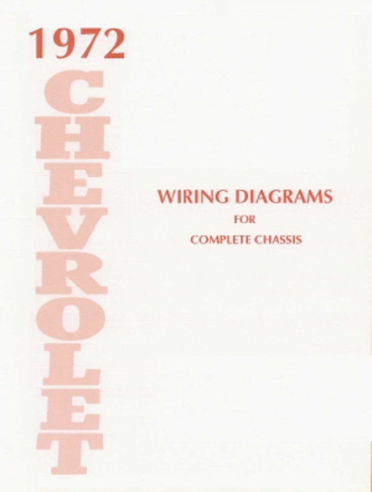 bishko automotive literature 1972 Chevrolet Belaire, Caprice & Impala Electrical Wiring Diagrams Schematics