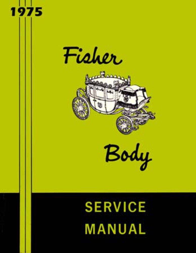 bishko automotive literature 1975 Buick Cadillac Chevrolet Body Shop Service Repair Manual Engine Electrical