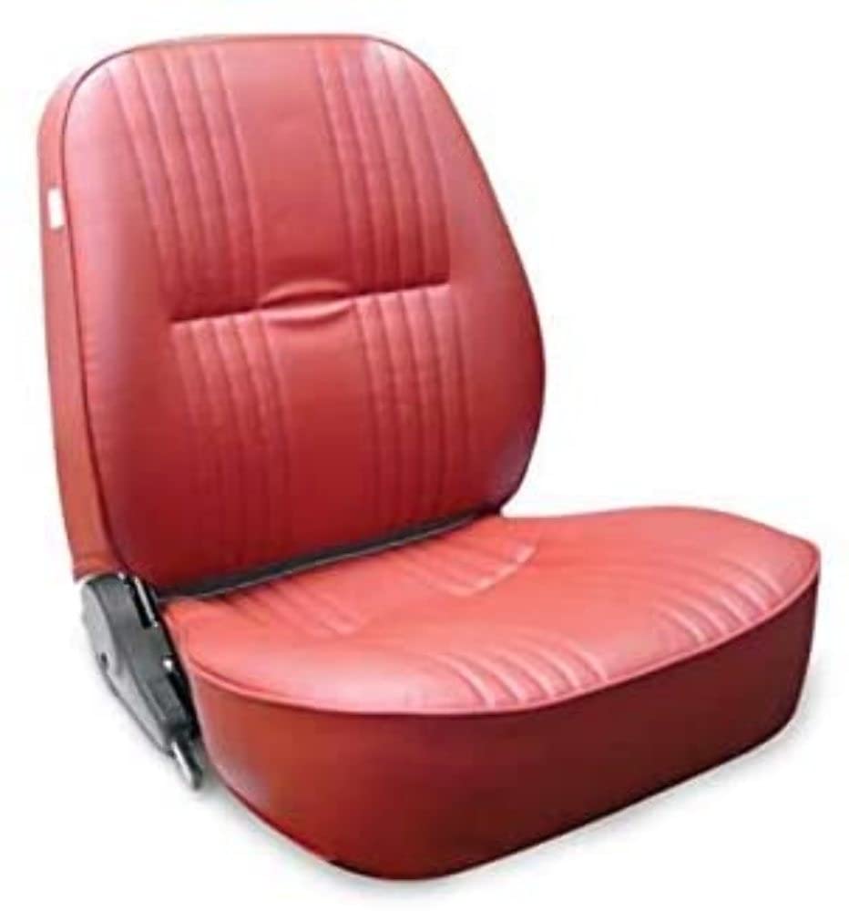 Pro90 Low Back Recliner Left Red Vinyl