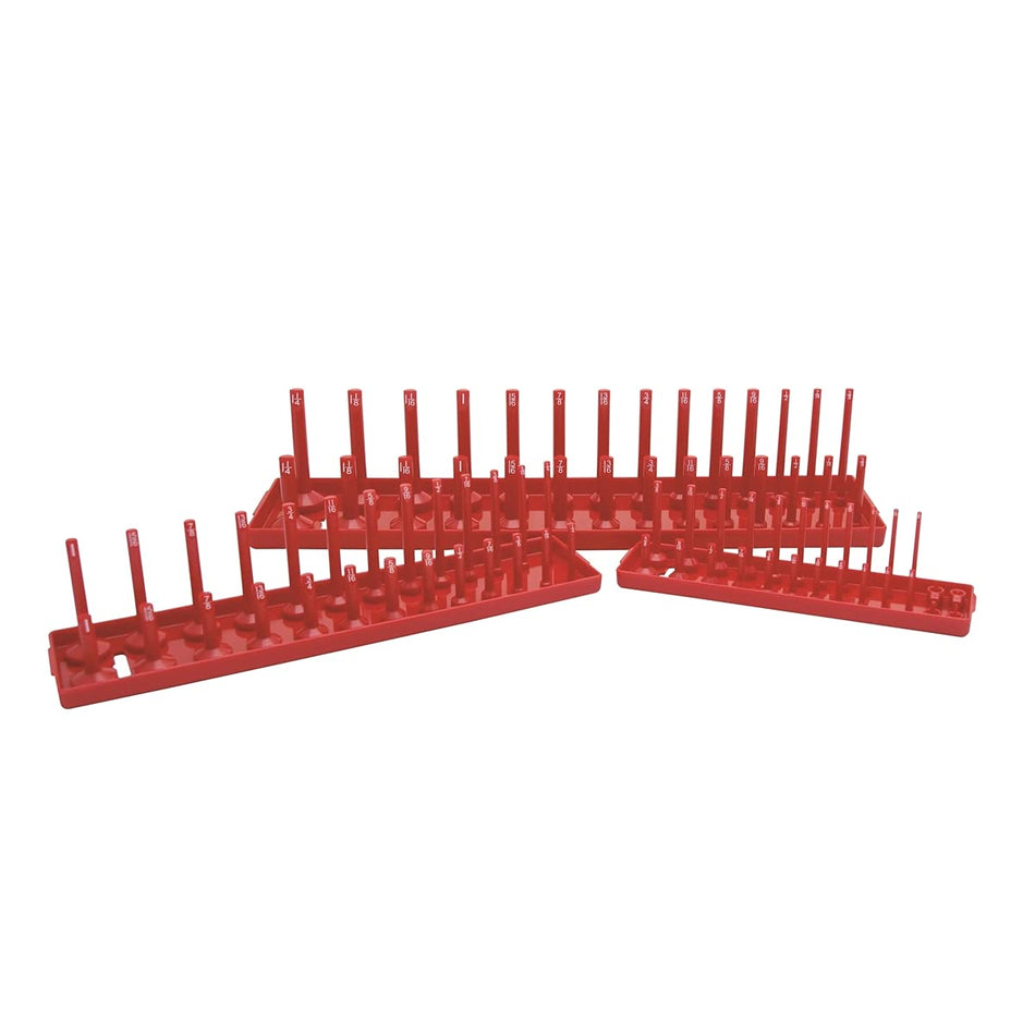 3-PIECE SAE SOC HOLDER SET, RED