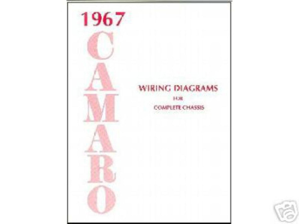 bishko automotive literature 1967 Chevrolet Camaro Electrical Wiring Diagrams Schematics Mechanic OEM Book