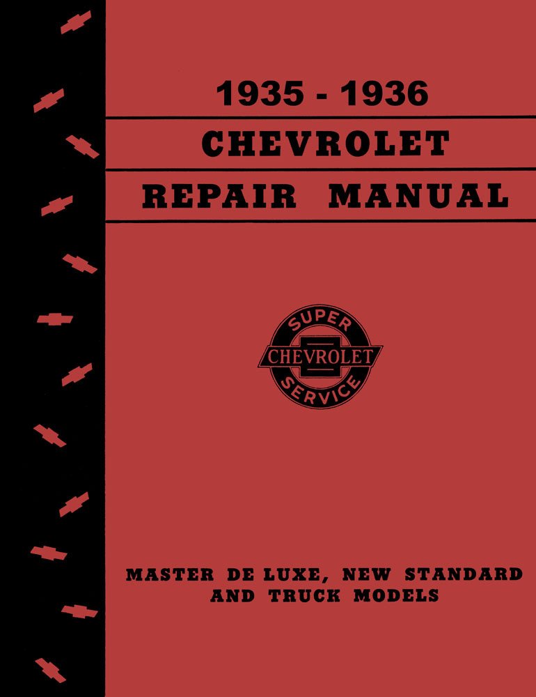 bishko automotive literature 1935 1936 Chevrolet Car Truck Shop Service Repair Manual Engine Drivetrain OEM