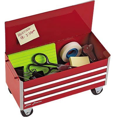 Little Drawers Little Joe Red Toolbox