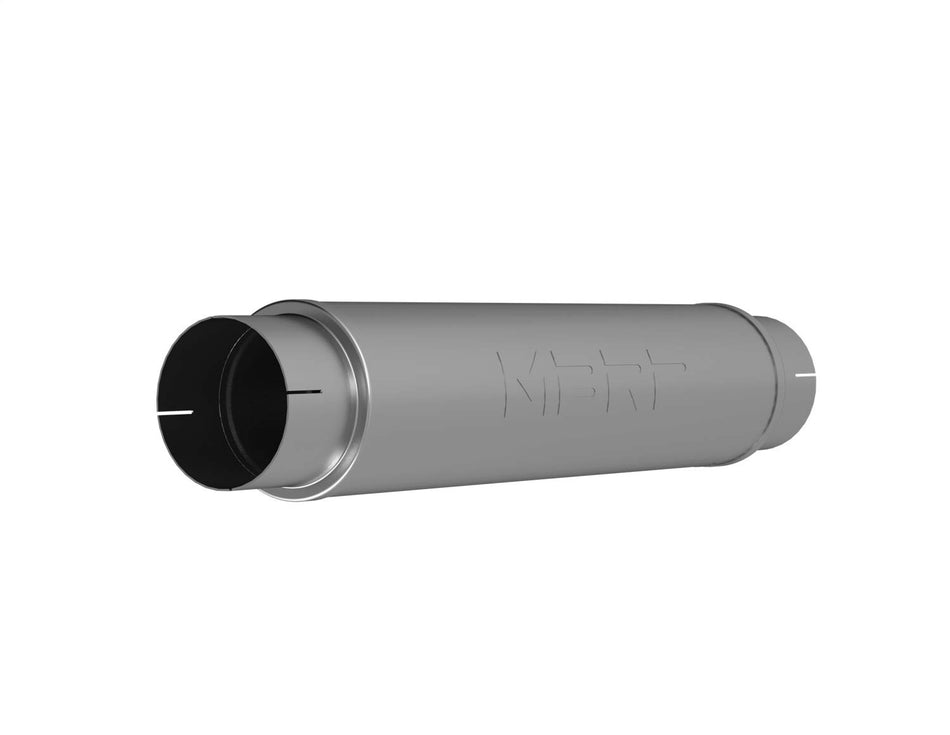 MBRP Exhaust M2050S Muffler 5 in. Inlet/Outlet 6 in. x 24 in. Body 31 in. Overall T409 Stainless Steel 4 in. OD Tip Muffler