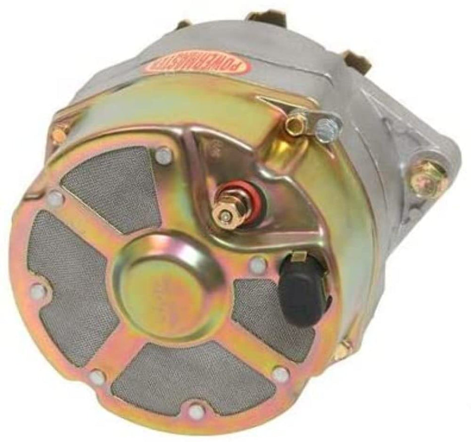 Powermaster 8500 Alternator (GM 12SI Natural 100A 1V Pulley w/screens for Marine/Off Road applications), 1 Pack