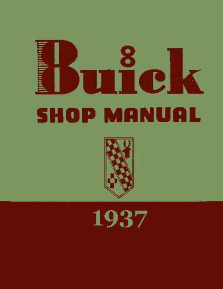bishko automotive literature 1937 Buick Roadmaster Limited Shop Service Repair Manual Engine Electrical
