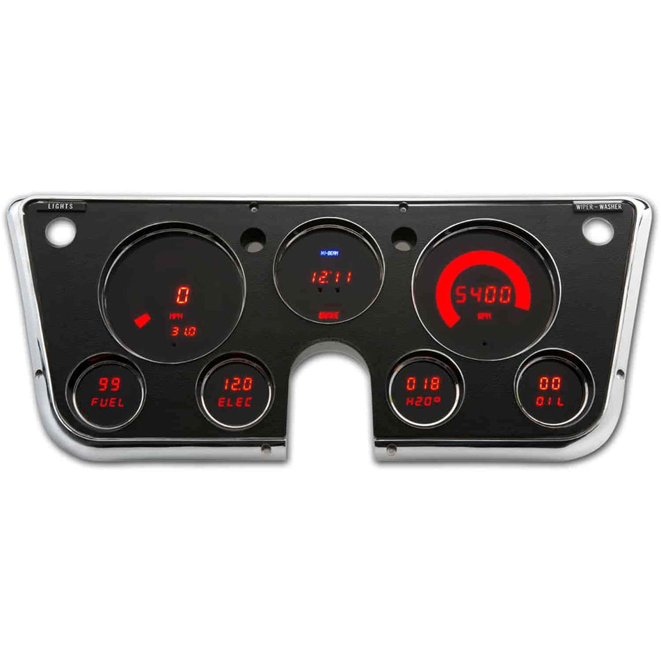 Intellitronix LED Digital Gauge Panel 1967-1972 Chevy Truck