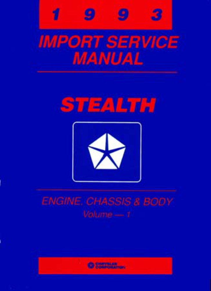 bishko automotive literature 1993 Dodge Stealth Shop Service Repair Manual Book Engine Drivetrain Wiring OEM