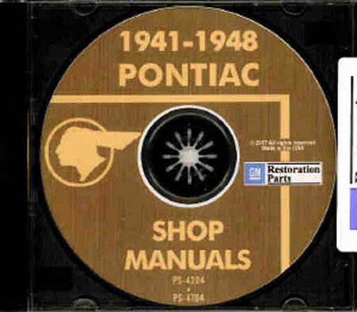 bishko automotive literature 1944 1945 1946 1947 Pontiac Service & Body Shop Repair Manual CD Engine