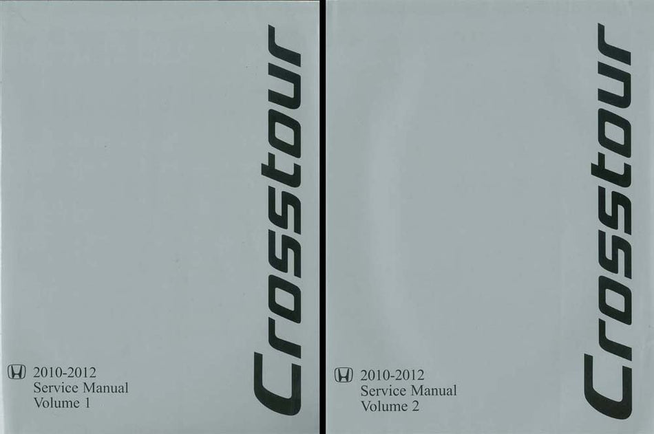 bishko automotive literature - Shop Service Repair Manual Engine for The 2010 2011 2012 Honda Crosstour (6 Cyl Only)