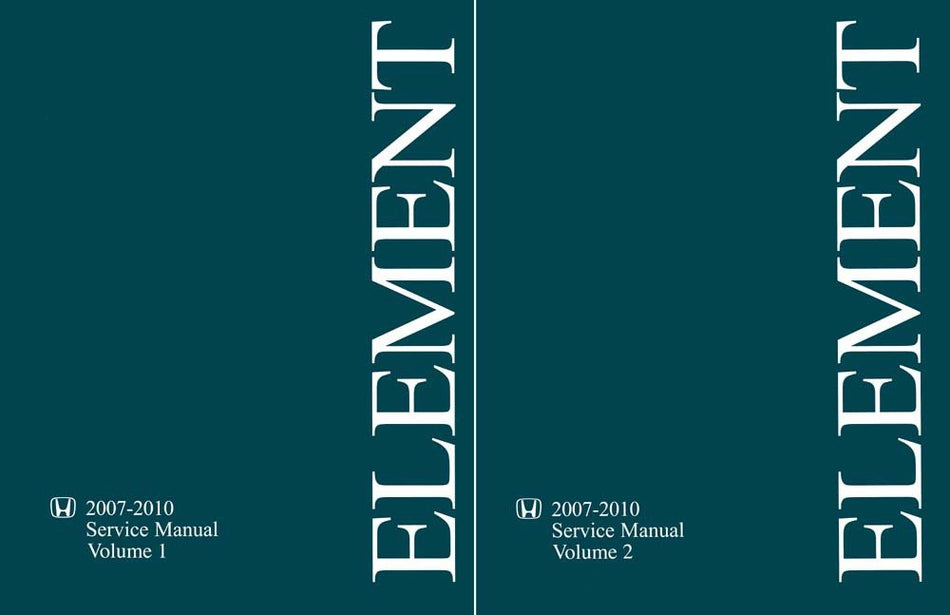 bishko automotive literature - Shop Service Repair Manual Engine Drivetrain for the 2007 2008 2009 2010 Honda Element