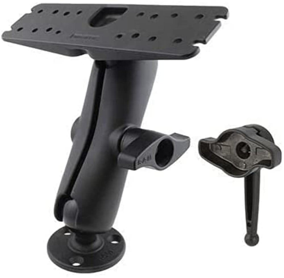 RAM Mounts RAM-D-111-KNOB9H RAM MOUNT W/ 3" X 11" BASE & WRENCH