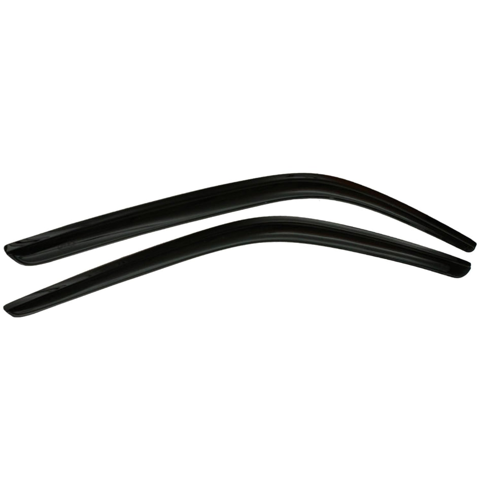 Auto Ventshade [AVS] Outside Mount Ventvisor / Window Deflectors | Fits 2004 - 2006 Chevrolet Malibu (Fronts Only), 2 pcs. | Smoke - 92250