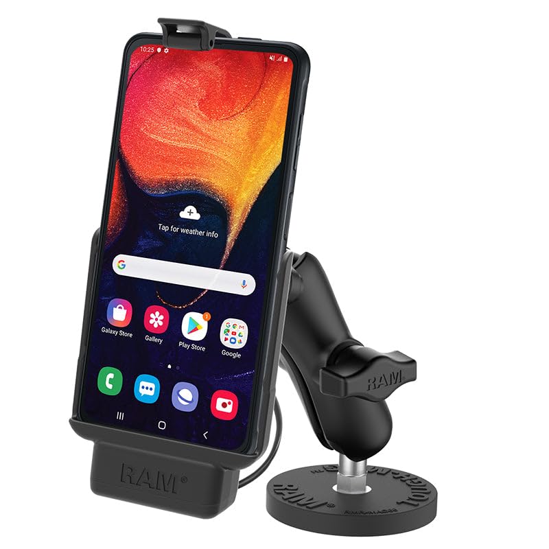 RAM������ EZ-Roll'r��������� Powered Magnetic Mount for Samsung XCover Pro