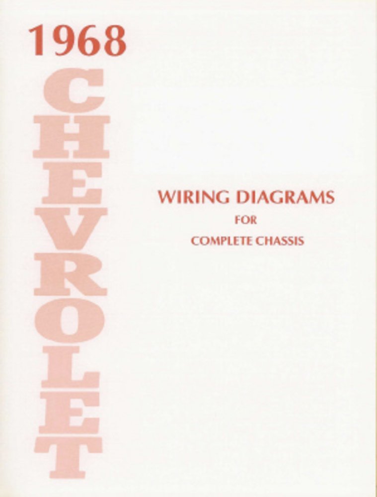 bishko automotive literature 1968 Chevrolet Belaire Caprice Impala Electrical Wiring Diagrams Schematics Book