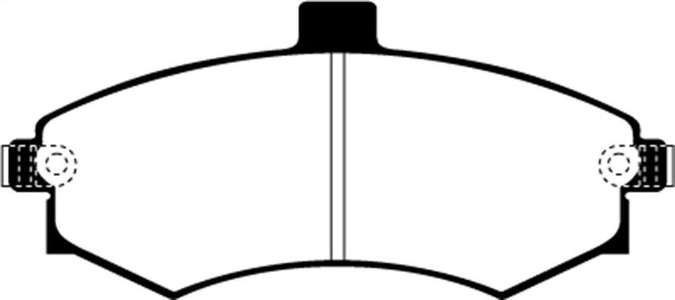 EBC Brakes UD941 Ultimax OEM Replacement Brake Pad