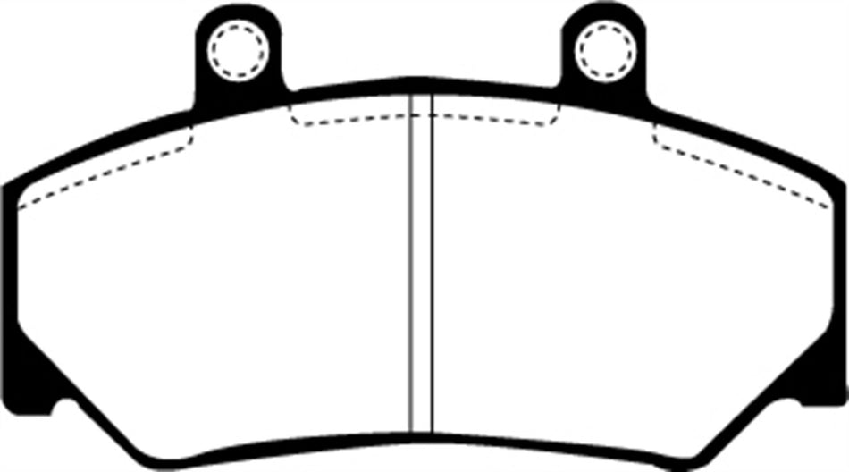 EBC Brakes UD492 Ultimax OEM Replacement Brake Pad