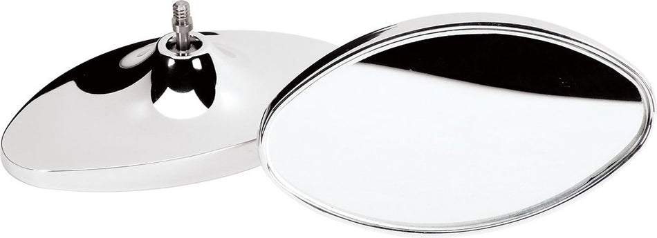 Billet Specialties 73520 2-5/16" x 4-3/16" Polished Oval Mirror Head
